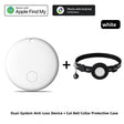 F08 White + Cat Bell Collar Case