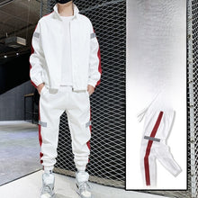 Plus Size Hooded Tracksuit Set