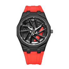 Octagonal Car Wheel Quartz Watch