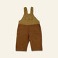 Children's Cotton Suspenders Overalls | side profile angle shot