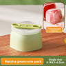 1 rows Square Mold Matcha Green