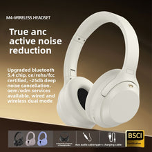 M4ANC Kabellose Over-Ear-Kopfhörer mit Geräuschunterdrückung
