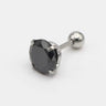 Steel Black Rhinestone 3mm