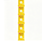 Strip of five citric acid descaler sachets