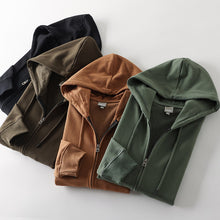 Sherpa Lined Full-Zip Hooded Sweatshirt
