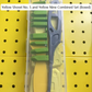 Metal Head 3-in-1 Glue Scraper Caulking Tool Kit