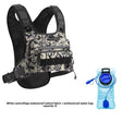 White Camo  Oxford Pro Bladder Blue