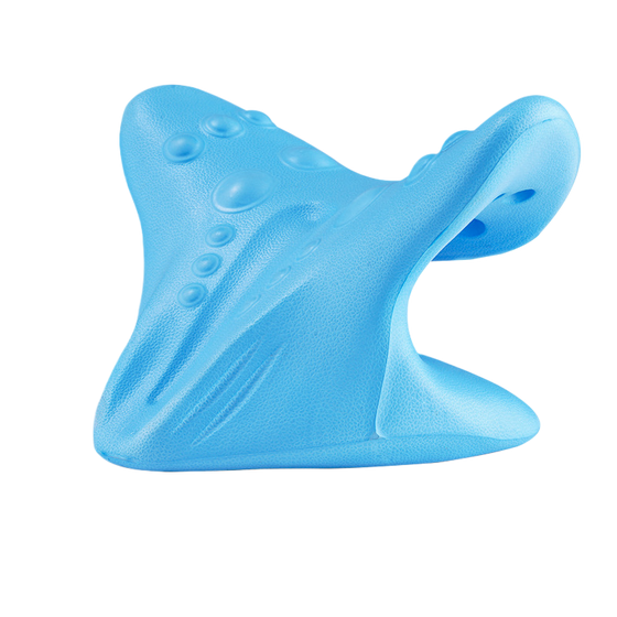 Contoured EVA Neck Rest with Raised Bumps and Two Angles