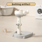 Bear baby bath support on a clean off-white background