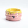 Pink Honey Jar Water Bowl