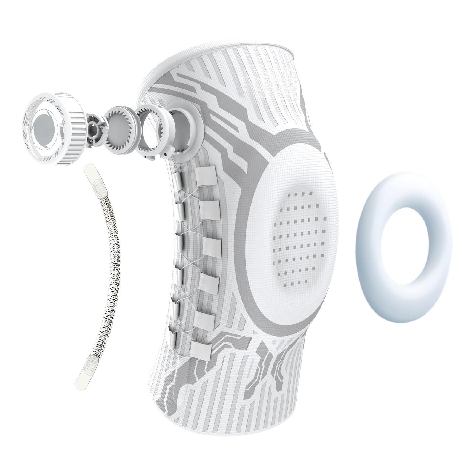 Adjustable Compression Knee | travel ready setup