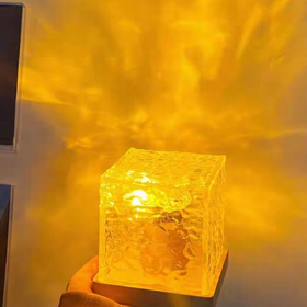 LED Water Ripple Projection Atmosphere Lamp