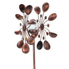 Solar-Windrad-Gartenstecker