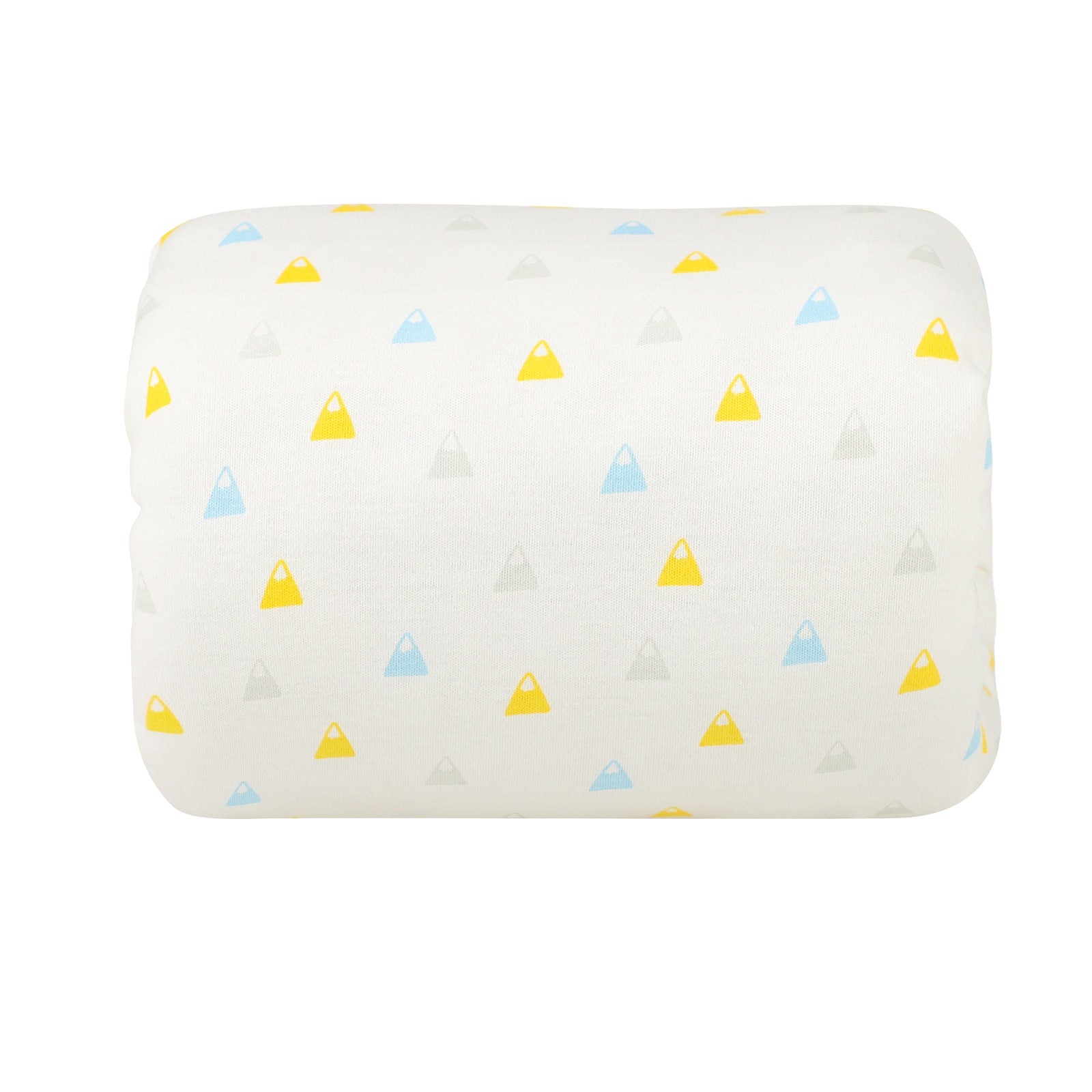 Reference image showing how the nursing support pillow wraps and fastens around the waist