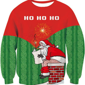 Ugly Christmas Crew-Neck Sweatshirt