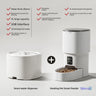 Kit White BasicFeeder+Waterer