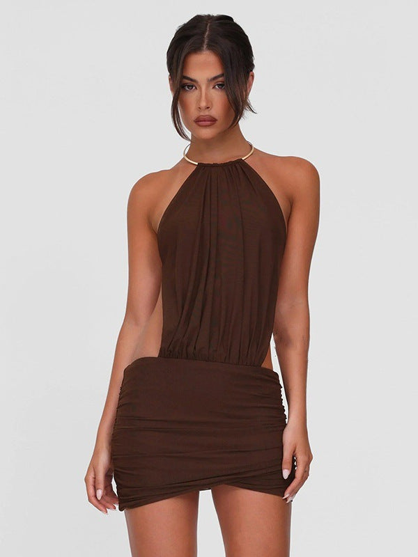 Strap dress | real routine angle