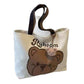 Casual Cartoon Bear Canvas | in-use moment