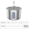 Faucet Style Stripe Window 2.2L