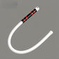 Flexible LED work light strip lit along its full length on a plain background
