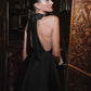 French-Style Halter Bow Dress