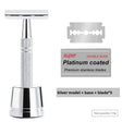 06T Silver White 5 Blades Base