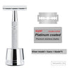06T Silver White 5 Blades Base