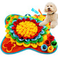 Sunflower Dog Sniffing and Slow Feeder Toy