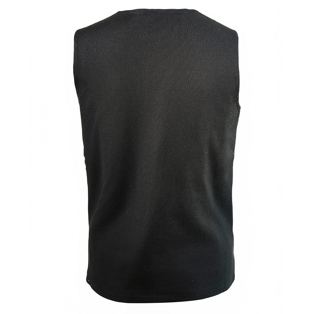 Quilted cotton outer shell with breathable seams
