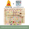 105pcs Wood NumLet FVeg