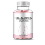 Butt Lift Chewable Gummies 220g jar front view with lid closed