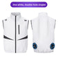 Men's Summer Cooling Fan Vest Reflective Work Vest