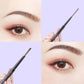 Back view of the double-ended eyebrow pencil and its shade label