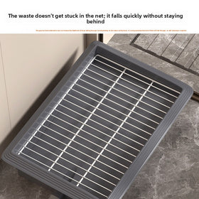 Small Dog Toilet with Direct Sewer Connection