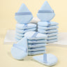 20pcs Triangle Puff Blue