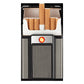 Rechargeable Aluminum Cigarette Case Lighter