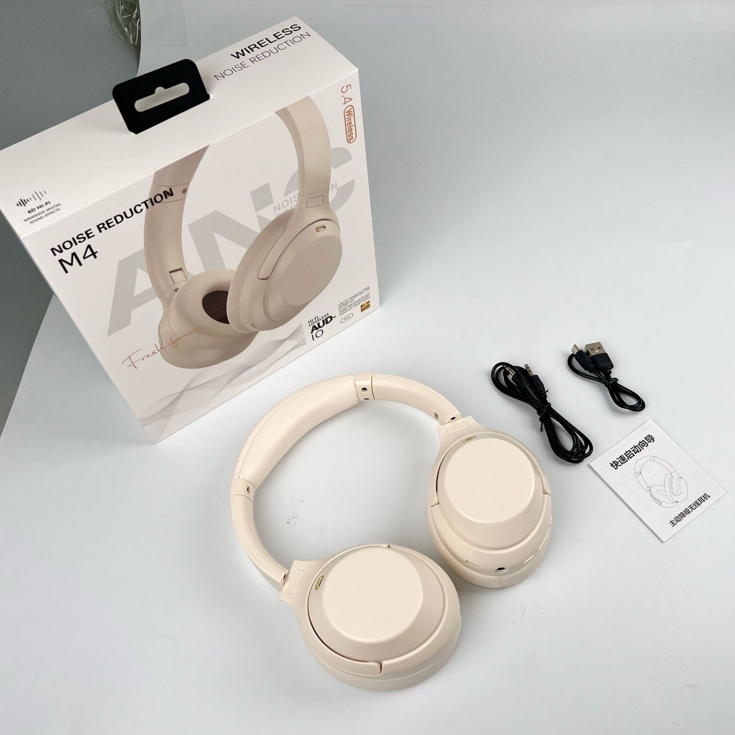 M4ANC Wireless Noise Cancelling Over-Ear Headphones