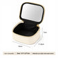 LED Light Travel Makeup Bag with Mirror