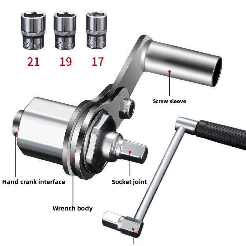 Hex Socket Lug Wrench Tool