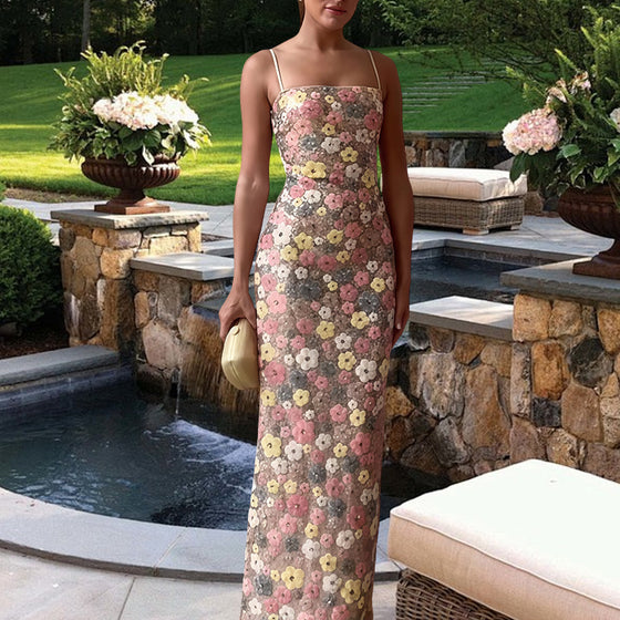Sequin Off-Shoulder Dress