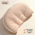 Orange Wedge Half-Round Pillow