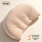 Foldable baby lounger shown for carry and packing comfort