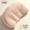Orange Wedge Half-Round Pillow