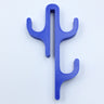 Blue three-hook