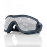 601 Black Frame Silver Lens