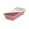 6 rows Round Ice Tray Lotus Pink
