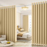 Cream Beige / wall is 0.7 -1.1 curtain height 1.5m