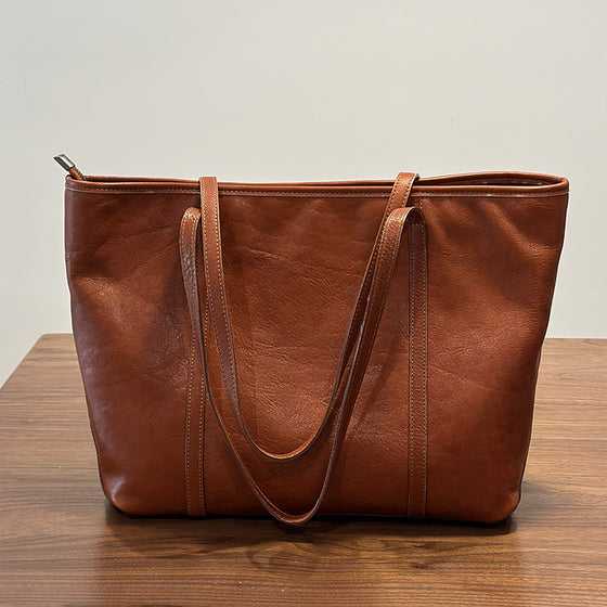 Soft Cowhide Tote Bag