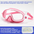 Pink WhiteTransparent+Small Nose Pad+Box