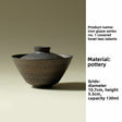 No. 1 covered bowl with two skills